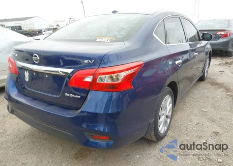 2018 Nissan Sentra Sv z USA, uszkodzony, nr VIN 3N1AB7AP0JL649212